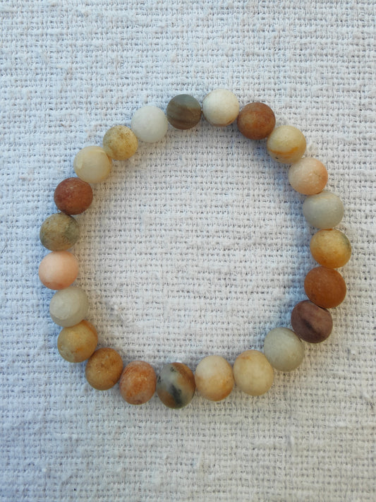 Bracelet brown stone