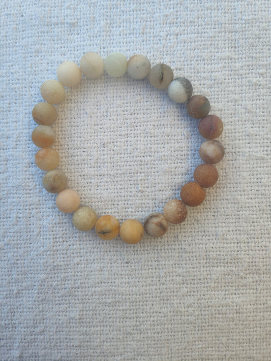 Bracelet brown stone