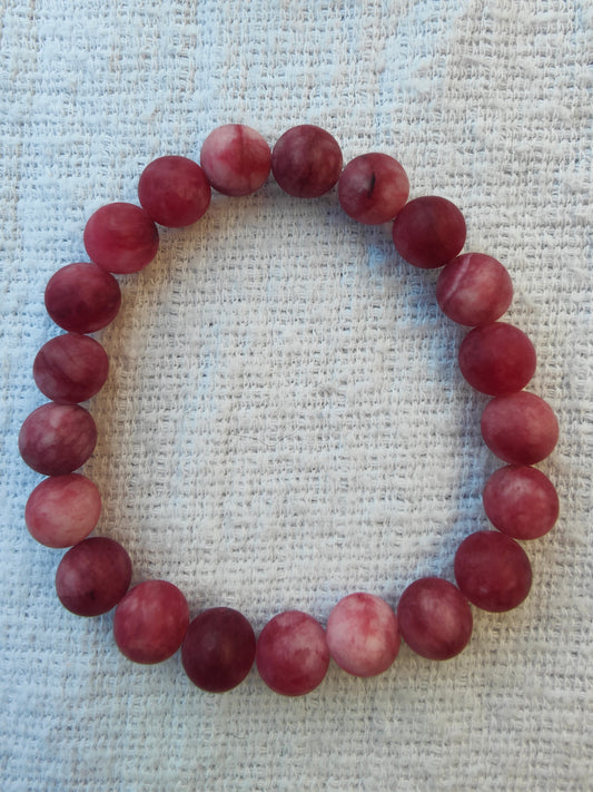 Bracelet red stone